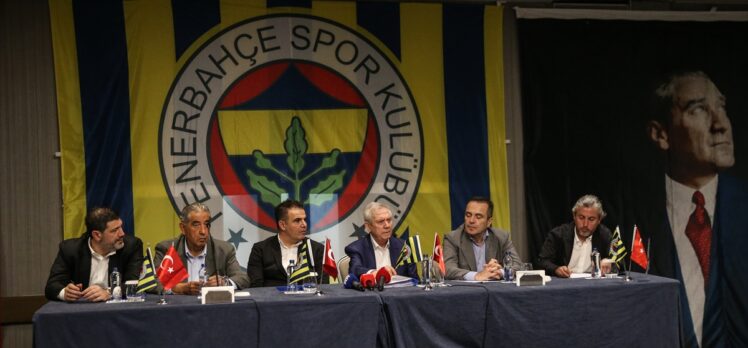 Fenerbahçe Kulübü Başkan Adayı Yıldırım, Mersin'de kongre üyeleriyle buluştu: (1)