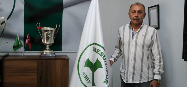 Giresunspor'da teknik direktörlük görevine Metin Aydın getirildi