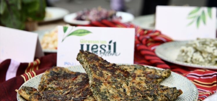 Giresun'un yeşil lezzetleri gastronomi festivali yapıldı