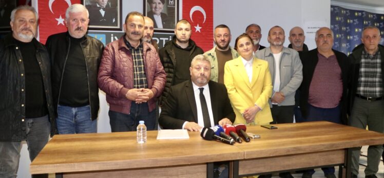 İYİ Parti Ortahisar İlçe Başkanı Erdal Uzun, partisinden istifa etti