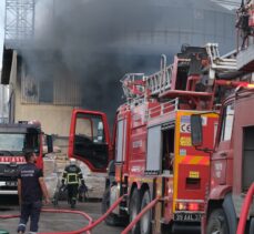 GÜNCELLEME – Kırklareli'nde atık yağ tesisinde çıkan yangın kontrol altına alındı