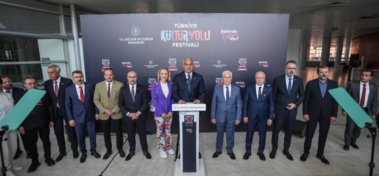 Kültür ve Turizm Bakanı Ersoy, Bursa Kültür Yolu Festivali Tanıtım Toplantısı'nda konuştu: