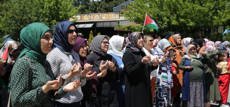 Mardin'de İsrail'in Gazze'ye saldırıları protesto edildi