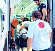 Mardin'de karaciğer yetmezliği olan çocuk ambulans uçakla Ankara'ya sevk edildi