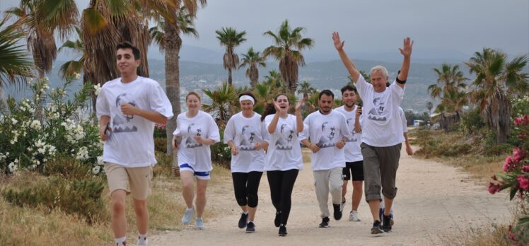 Mersin'de “Gençlik Koşusu” düzenledi