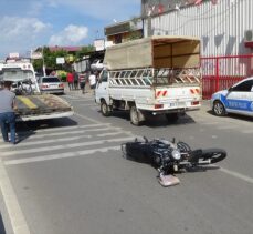 Mersin'de otomobille çarpışan motosikletin sürücüsü öldü