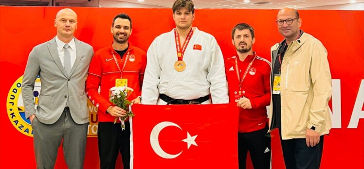 Milli judocu İbrahim Tataroğlu, Kazakistan Grand Slam'da bronz madalya kazandı