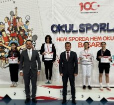 Okul Sporları Eskrim Türkiye Birinciliği, Karaman'da başladı