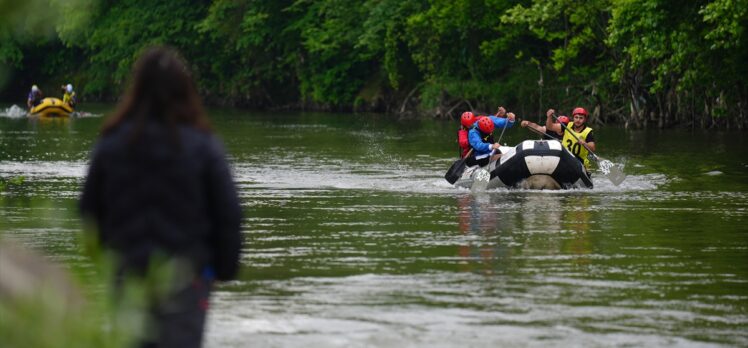 Okul Sporları Rafting Türkiye Şampiyonası, Düzce'de sona erdi