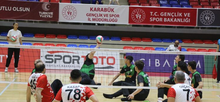 Oturarak Voleybol Süper Lig müsabakaları Karabük'te sona erdi