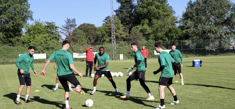 Sakaryaspor, Kocaelispor maçının hazırlıklarına başladı