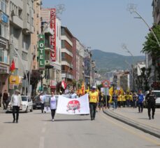 Samsun ve çevre illerde 1 Mayıs Emek ve Dayanışma Günü kutlandı