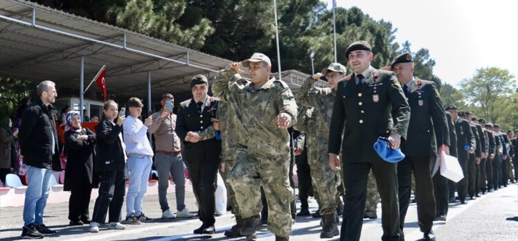 Samsun'da 105 engelli genç askerlik hayalini gerçekleştirdi