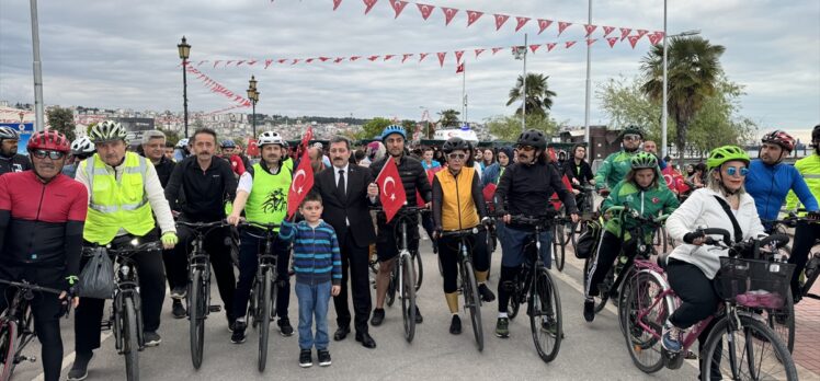 Samsun'da bisiklet turu düzenlendi