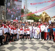 Samsun'dan yola çıkan bisikletli grup Ankara'ya ulaştı