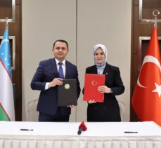 Türkiye ve Özbekistan arasında “Sosyal Hizmetler Alanında İş Birliğine İlişkin Mutabakat Zaptı” imzalandı