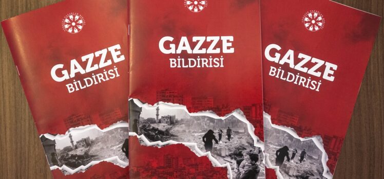 Türkiye Yazarlar Birliğinin Gazze Çalıştayı sonuç bildirisi açıklandı