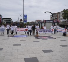 Ümraniye'de Aileyi Koruma Federasyonuna bağlı dernekler eylem yaptı