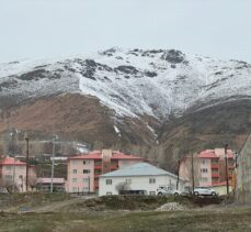 Van'ın yüksek kesimlerine kar yağdı