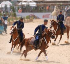 6. Etnospor Kültür Festivali'nde “Azerbaycan-Karabağ at gösterisi” büyük ilgi gördü