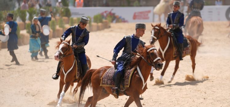 6. Etnospor Kültür Festivali'nde “Azerbaycan-Karabağ at gösterisi” büyük ilgi gördü