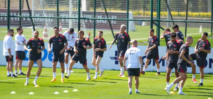 A Milli Futbol Takımı, EURO 2024 hazırlıklarını sürdürdü