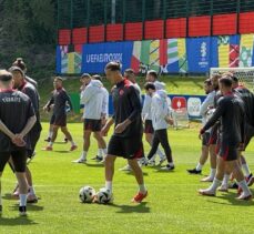 A Milli Futbol Takımı, Gürcistan maçı hazırlıklarına devam etti