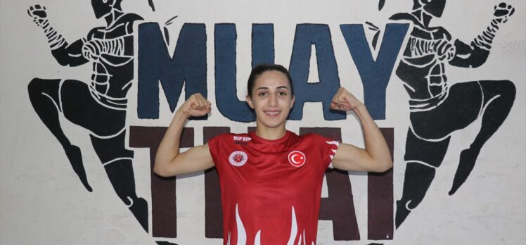 Ağrılı Sibel, zayıflamak için başladığı muaythaide 4 yılda dünya ikincisi oldu