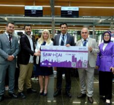 Air Cairo Sabiha Gökçen Havalimanı'na uçuş başlattı