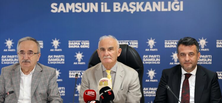 AK Parti Genel Başkan Yardımcısı Yılmaz, Samsun'da konuştu: