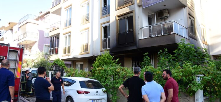 Antalya'da apartman dairesinde çıkan yangın söndürüldü