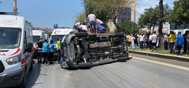 Aydın'da devrilen ambulanstaki hasta hayatını kaybetti