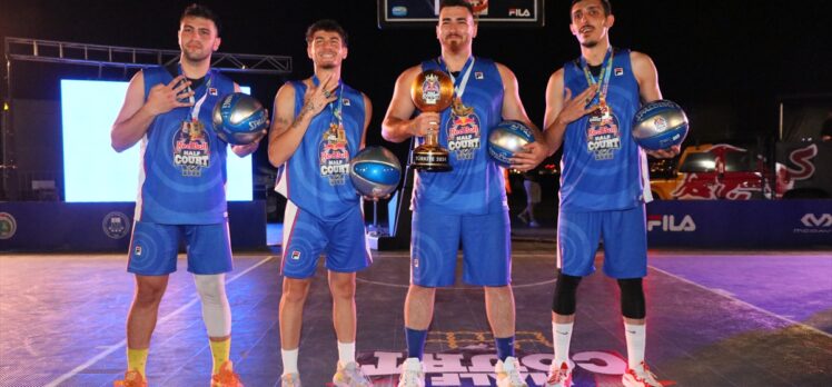 Basketbol turnuvası Red Bull Half Court Türkiye finali İzmir'de düzenlendi