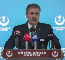 BBP Genel Başkanı Destici, basın toplantısı düzenledi: