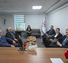 BBP Genel Merkezi'nde siyasi partiler arası bayramlaşma