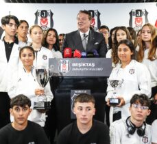 Beşiktaş Kulübünde bayramlaşma töreni yapıldı