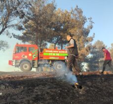 GÜNCELLEME – Çanakkale'de ormanlık alanda çıkan yangın kontrol altına alındı