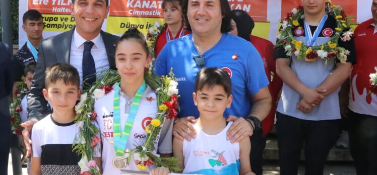 Çankırı'da Avrupa ve dünya şampiyonalarında derece alan sporcular ödüllendirildi