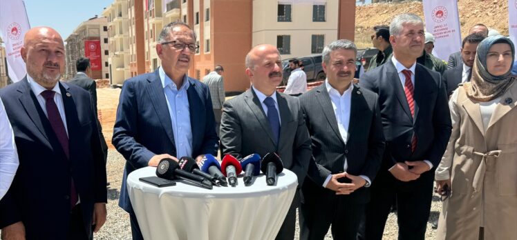 Çevre, Şehircilik ve İklim Değişikliği Bakanı Özhaseki Adıyaman'da konuştu: