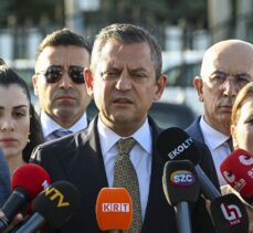 CHP Genel Başkanı Özel, AYM Başkanı Kadir Özkaya'yı ziyaret etti: