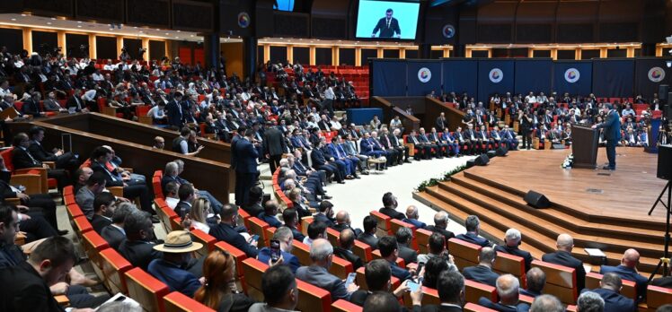 Cumhurbaşkanı Yardımcısı Yılmaz, Türkiye-Özbekistan İş Forumu'nda konuştu: