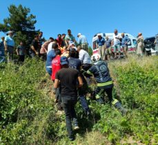 Denizli'de iki otomobilin çarpışması sonucu 1 kişi öldü