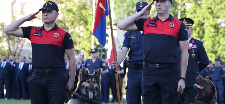 Edirne'de Jandarma Teşkilatının 185'inci kuruluş yıl dönümü kutlandı