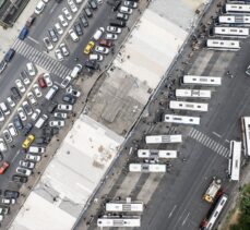 Esenler'deki Büyük İstanbul Otogarı'nda bayram yoğunluğu