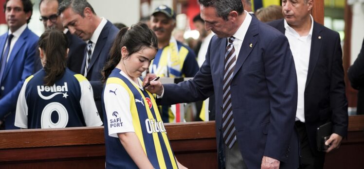 Fenerbahçe'de bayramlaşma töreni yapıldı