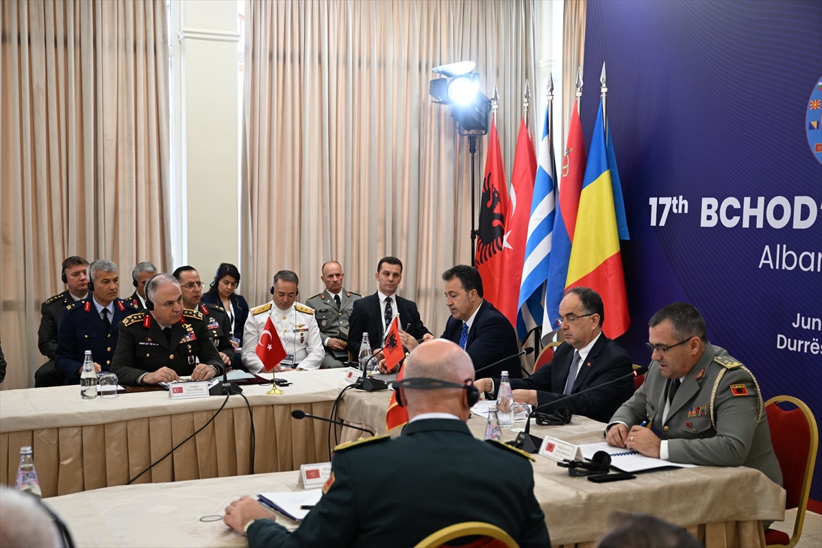 Genelkurmay Başkanı Orgeneral Gürak, Balkan Ülkeleri Genelkurmay Başkanları toplantısına katıldı