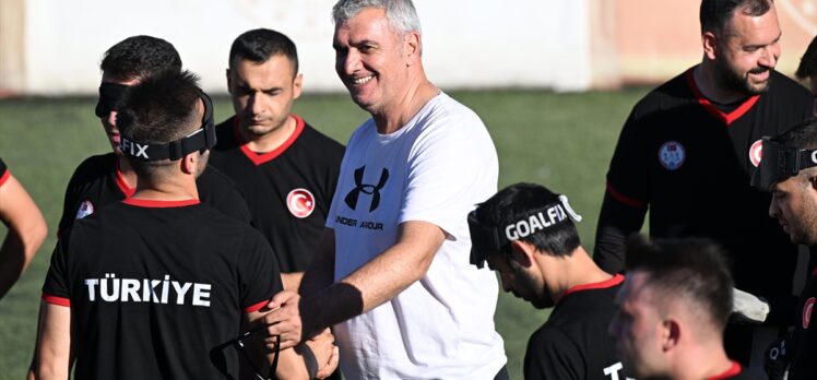 Görme Engelli Milli Futbol Takımı, Paralimpik Oyunları için Kayseri'de güç depoluyor