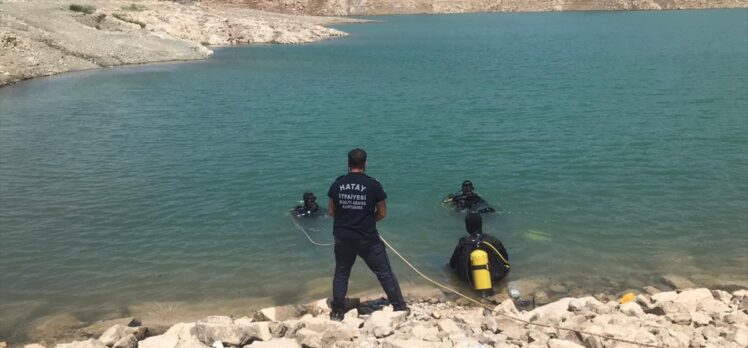 Hatay'da baraj gölüne giren çocuk boğuldu