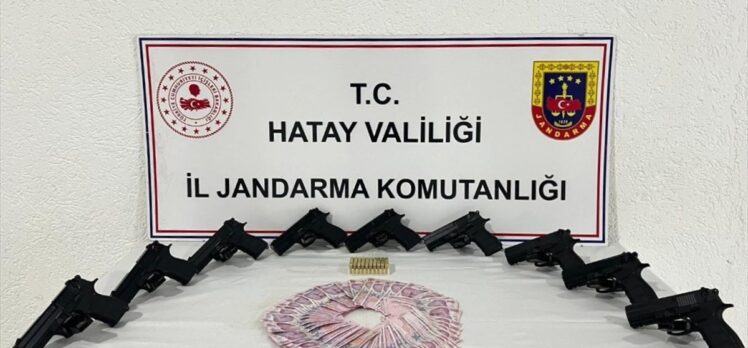 Hatay'da silah kaçakçılığı yaptığı iddia edilen şüpheli tutuklandı