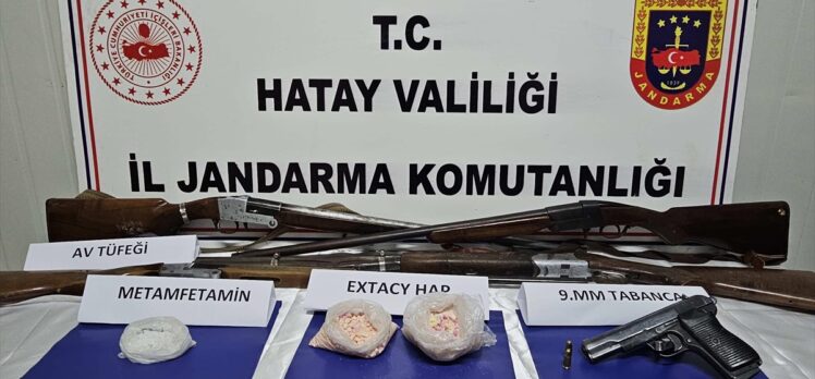 Hatay'da uyuşturucu operasyonunda yakalanan kişi tutuklandı